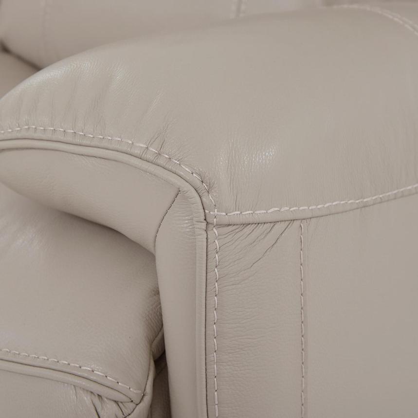 Cody Cream Leather Power Reclining Sofa  alternate image, 8 of 10 images.