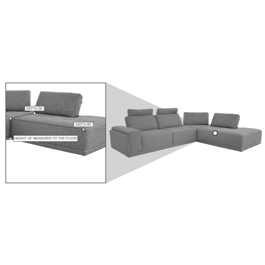 Satellite Corner Sofa w/Right Chaise  alternate image, 6 of 6 images.