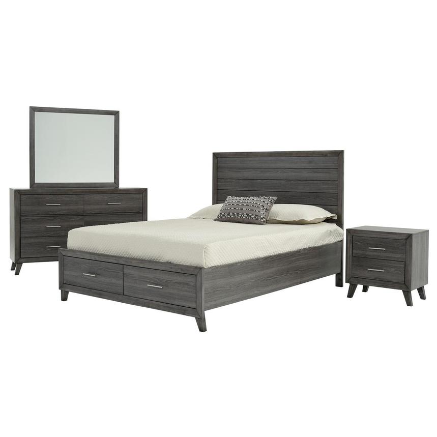 Seda 4-Piece Queen Bedroom Set | El Dorado Furniture