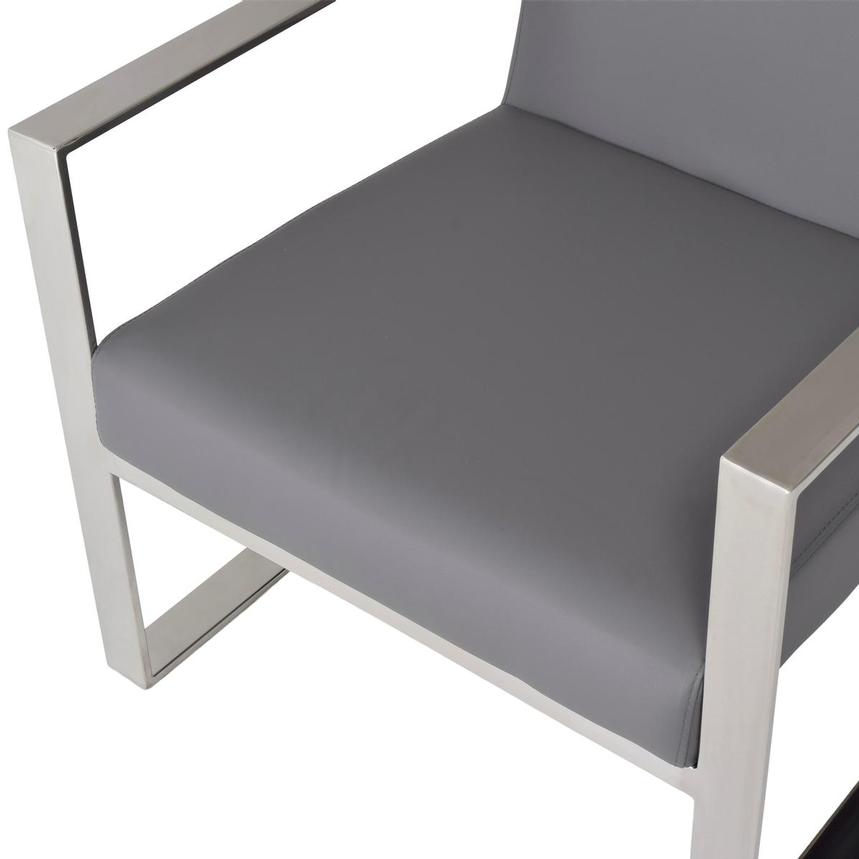 Ace Gray Accent Chair  alternate image, 7 of 9 images.