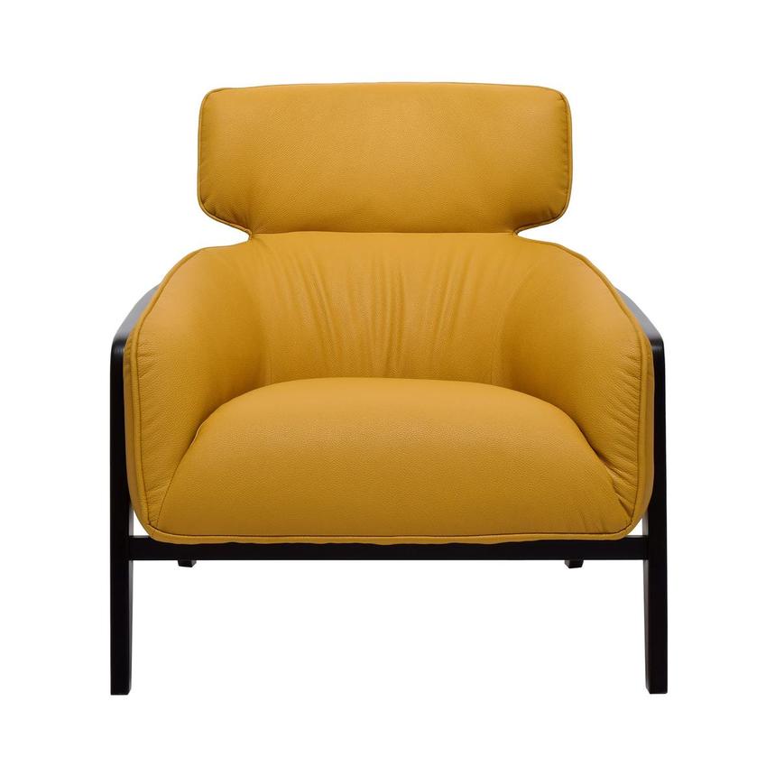 Irene Yellow Accent Chair  alternate image, 3 of 9 images.