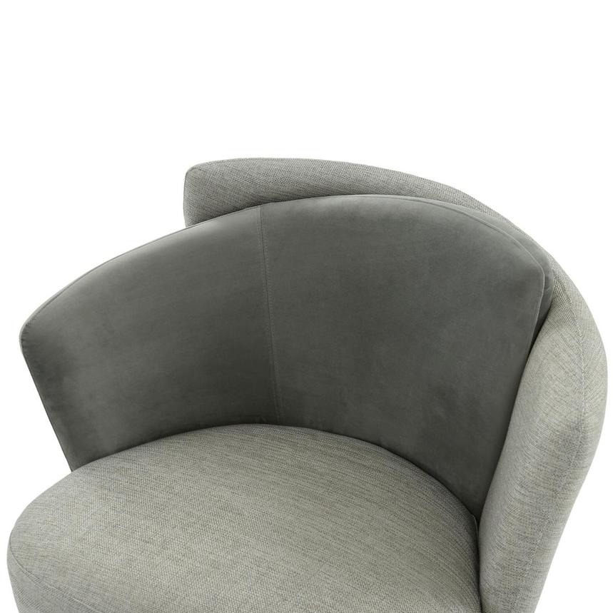 Petal Gray Accent Chair  alternate image, 7 of 8 images.