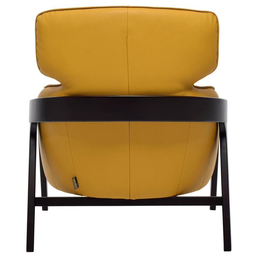 Irene Yellow Accent Chair El Dorado, Yellow Leather Accent Chairs