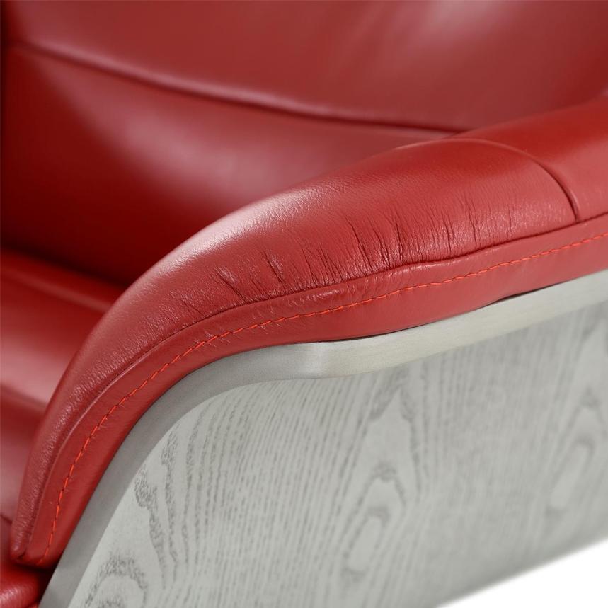 Enzo Red Accent Chair  alternate image, 10 of 12 images.