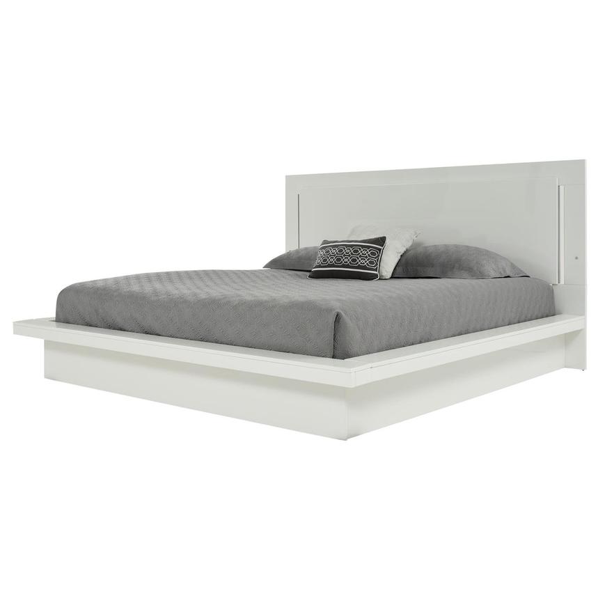 Moonstone Queen Platform Bed  main image, 1 of 7 images.