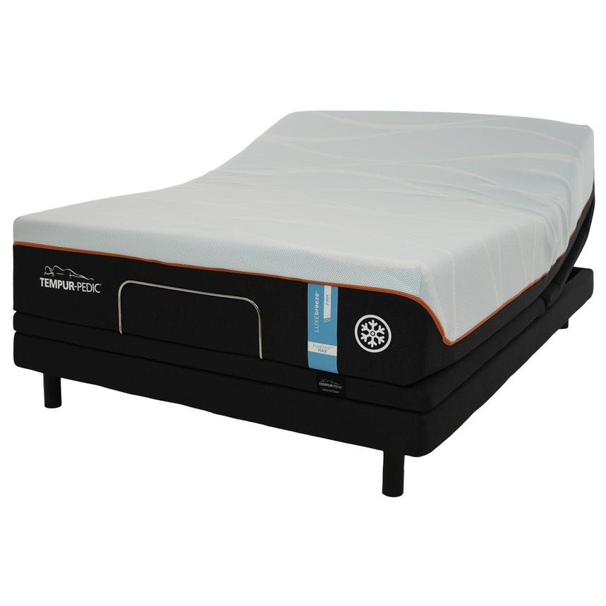 Luxe-Breeze Firm Twin XL Mattress w/Ergo® Extend Powered Base by Tempur-Pedic  main image, 1 of 7 images.