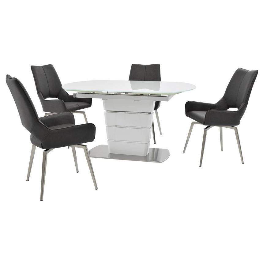 Santal/Kalia Gray 5-Piece Dining Set  main image, 1 of 15 images.
