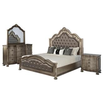 Granada Gray 4-Piece King Bedroom Set