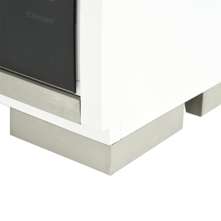 Teire White Electric Fireplace alternate image, 12 of 12 images.