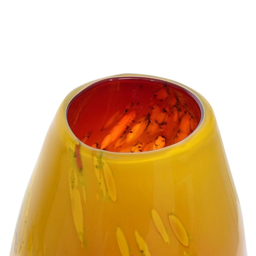 Splash Yellow Large Glass Vase  alternate image, 3 of 5 images.