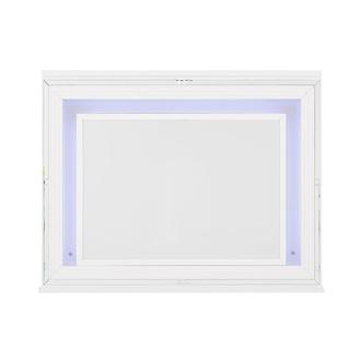 Stephanie White Dresser Mirror