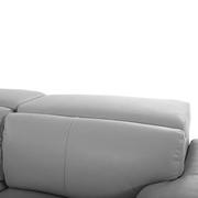 Charlie Light Gray Leather Power Reclining Sofa  alternate image, 7 of 12 images.