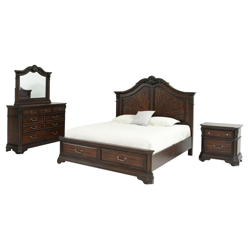 Charles 4 Piece Queen Bedroom Set El, How Much Does A Queen Bed Set Cost