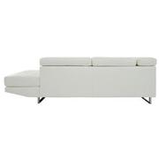 Tahoe White Corner Sofa w/Right Chaise  alternate image, 4 of 14 images.