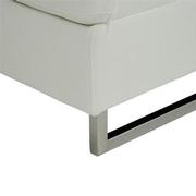 Tahoe White Corner Sofa w/Right Chaise  alternate image, 14 of 14 images.