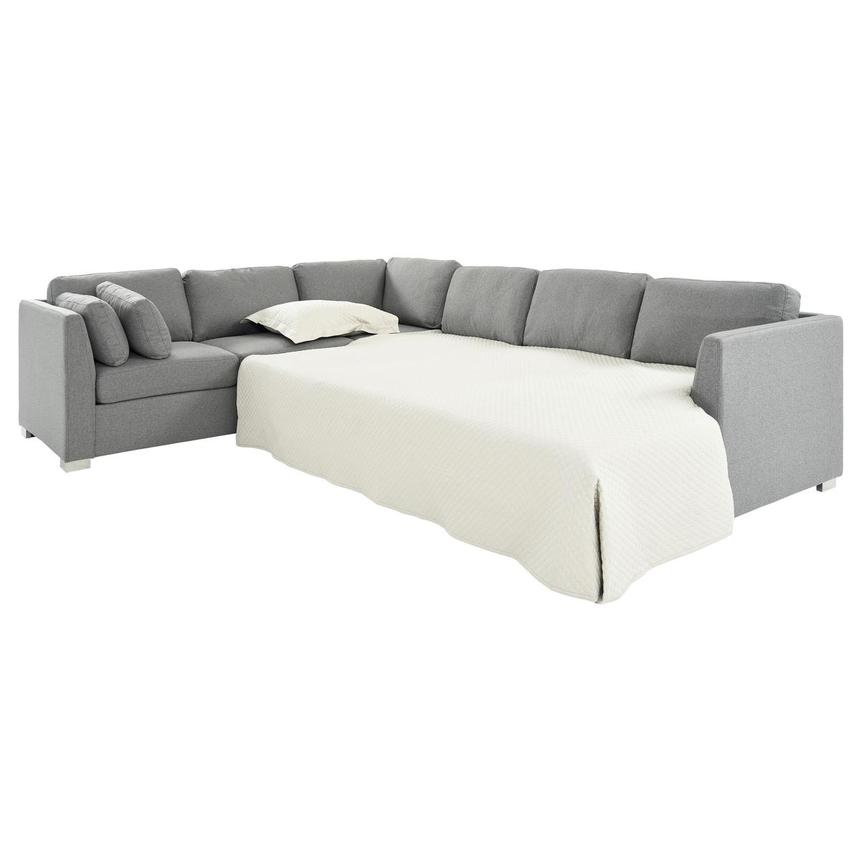 Vivian Sectional Sleeper Sofa w/Right Chaise  alternate image, 3 of 11 images.