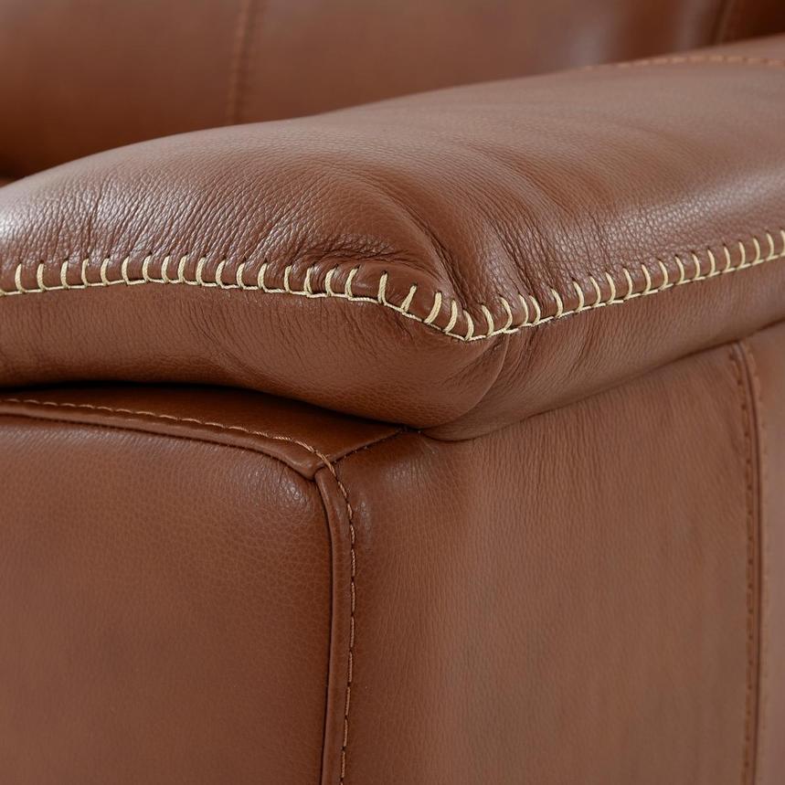 Katherine Tan Leather Power Recliner  alternate image, 8 of 12 images.