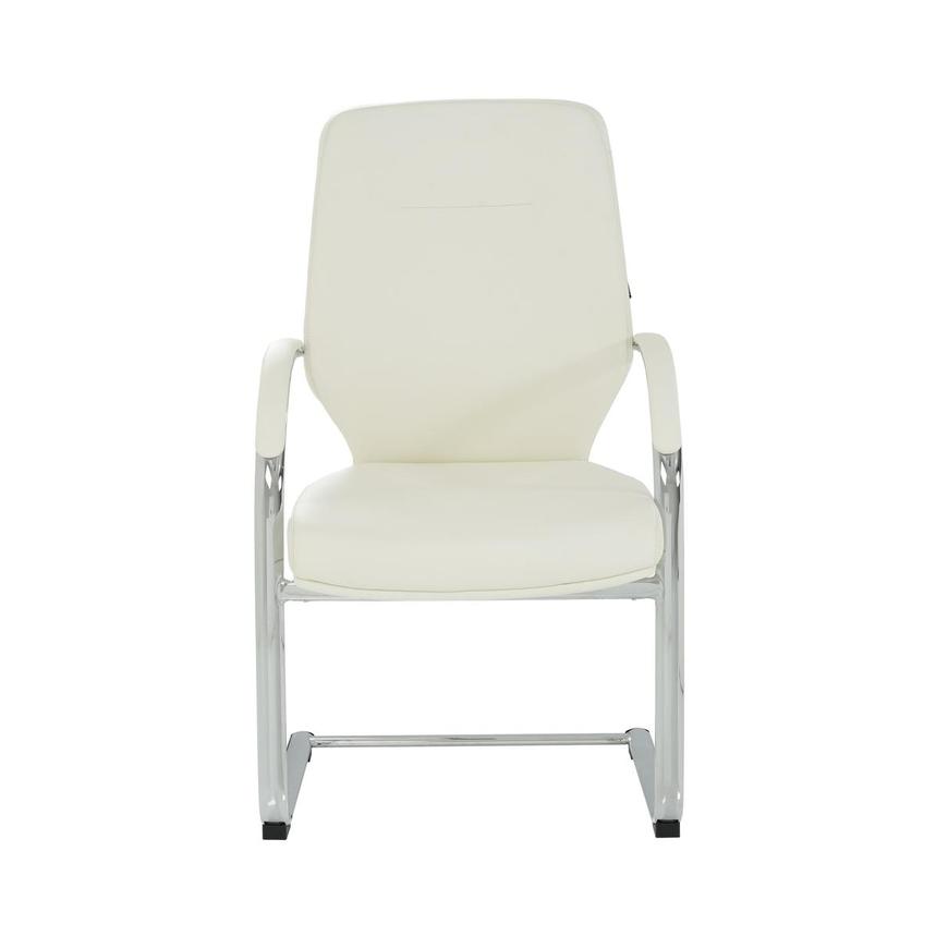 Sandra White Guest Chair | El Dorado Furniture