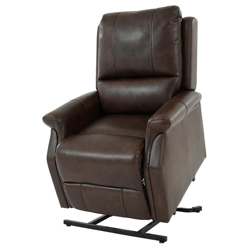 Java Brown Power Lift Recliner main image, 1 of 9 images.