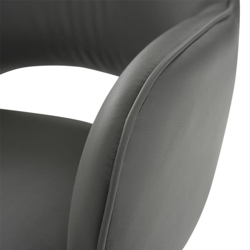 Finley Gray Swivel Side Chair  alternate image, 6 of 6 images.