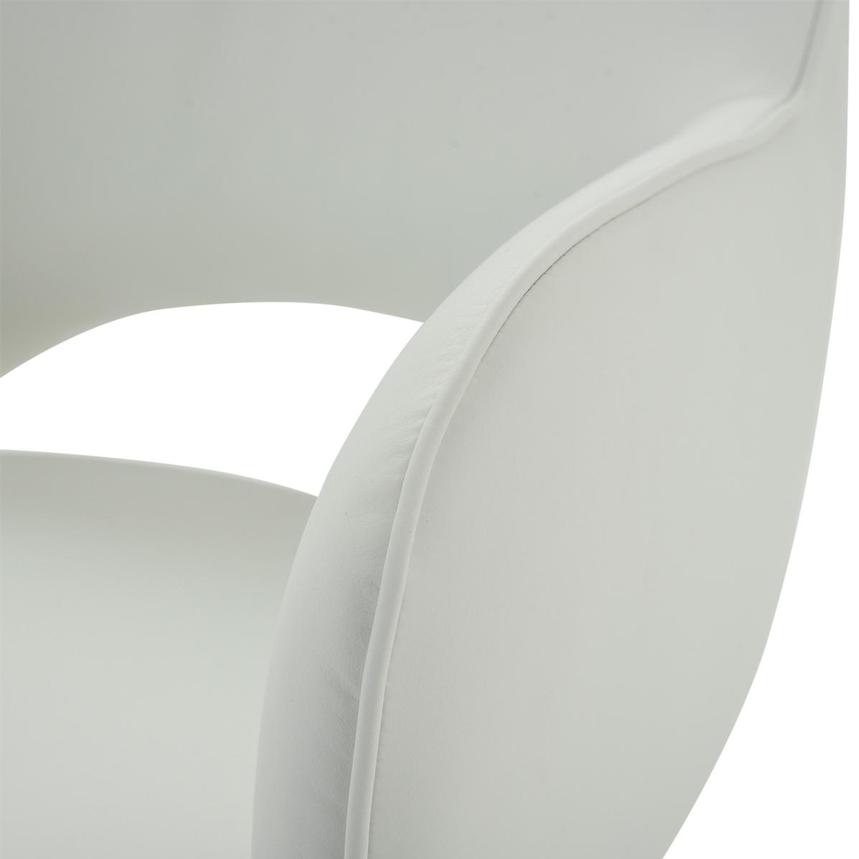 Finley White Swivel Side Chair  alternate image, 6 of 6 images.