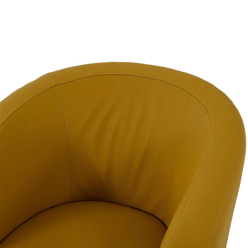 Delia Yellow Accent Chair  alternate image, 5 of 6 images.