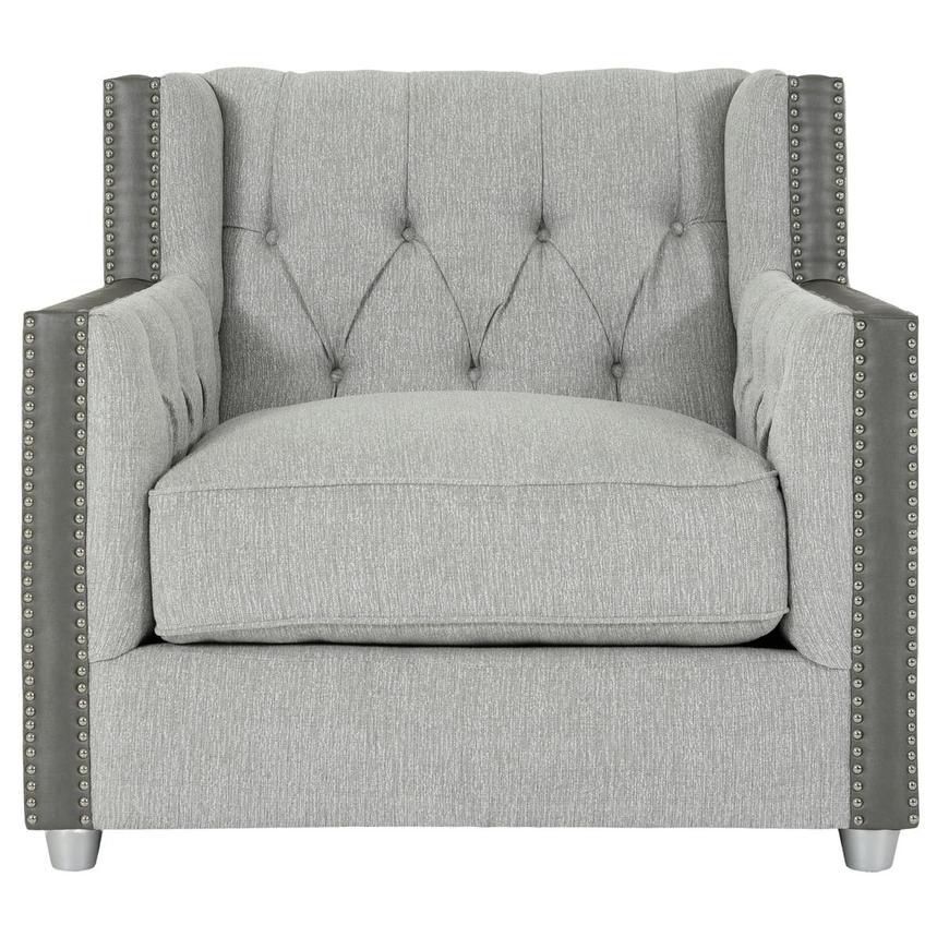 Sonia Gray Accent Chair  alternate image, 3 of 8 images.