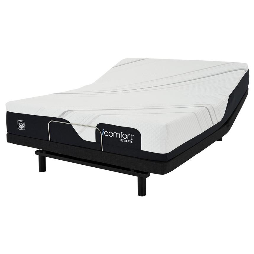 CF 1000 Med-Firm King Mattress w/Essentials V Powered Base by Serta  main image, 1 of 4 images.