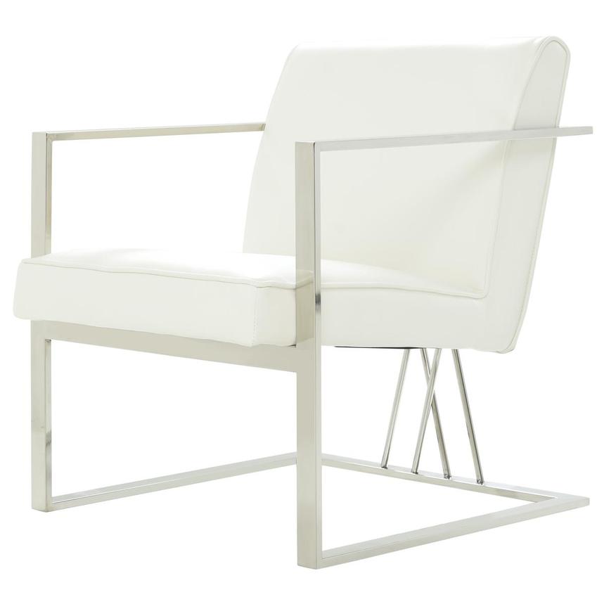Fairmont White Accent Chair  main image, 1 of 6 images.