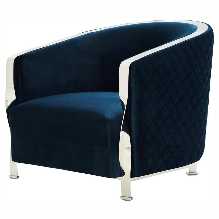 Maxi Blue Accent Chair El Dorado Furniture