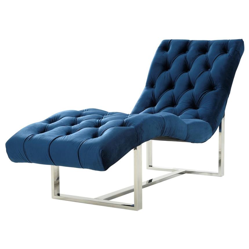 Dubai Blue Chaise El Dorado Furniture