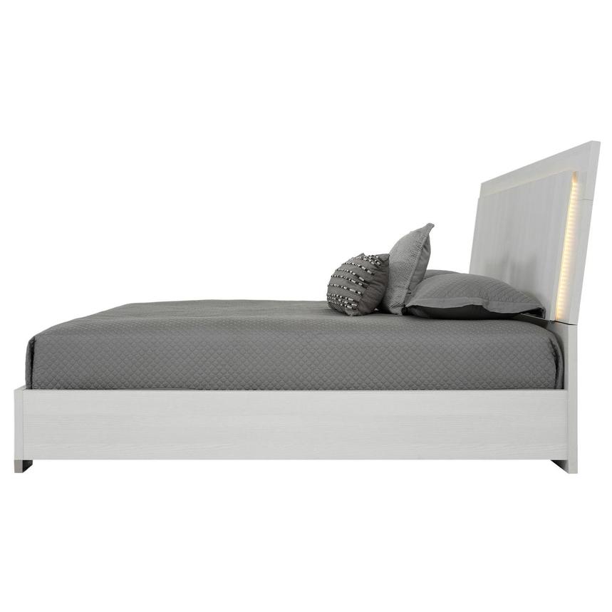 Tivo White Queen Panel Bed alternate image, 4 of 7 images.
