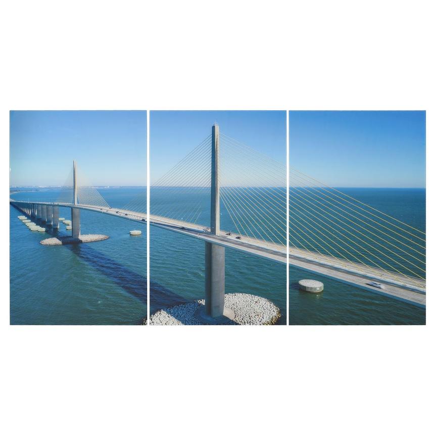 St. Pete Set of 3 Acrylic Wall Art El Dorado Furniture