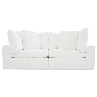 Nube II White Sofa