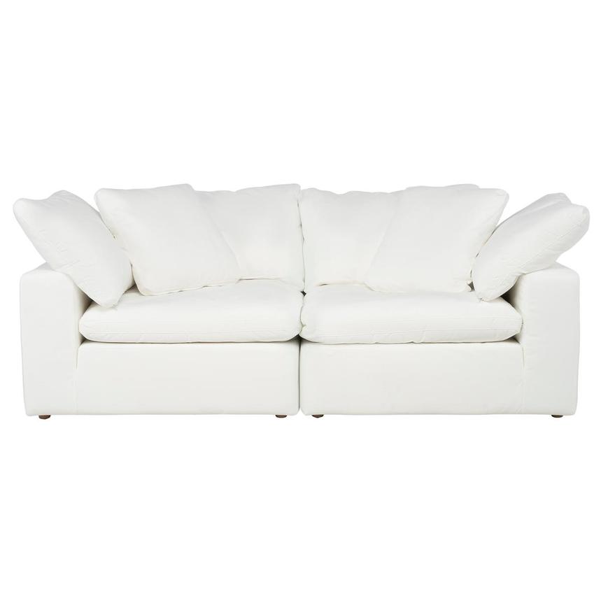 Nube White Sofa  main image, 1 of 9 images.