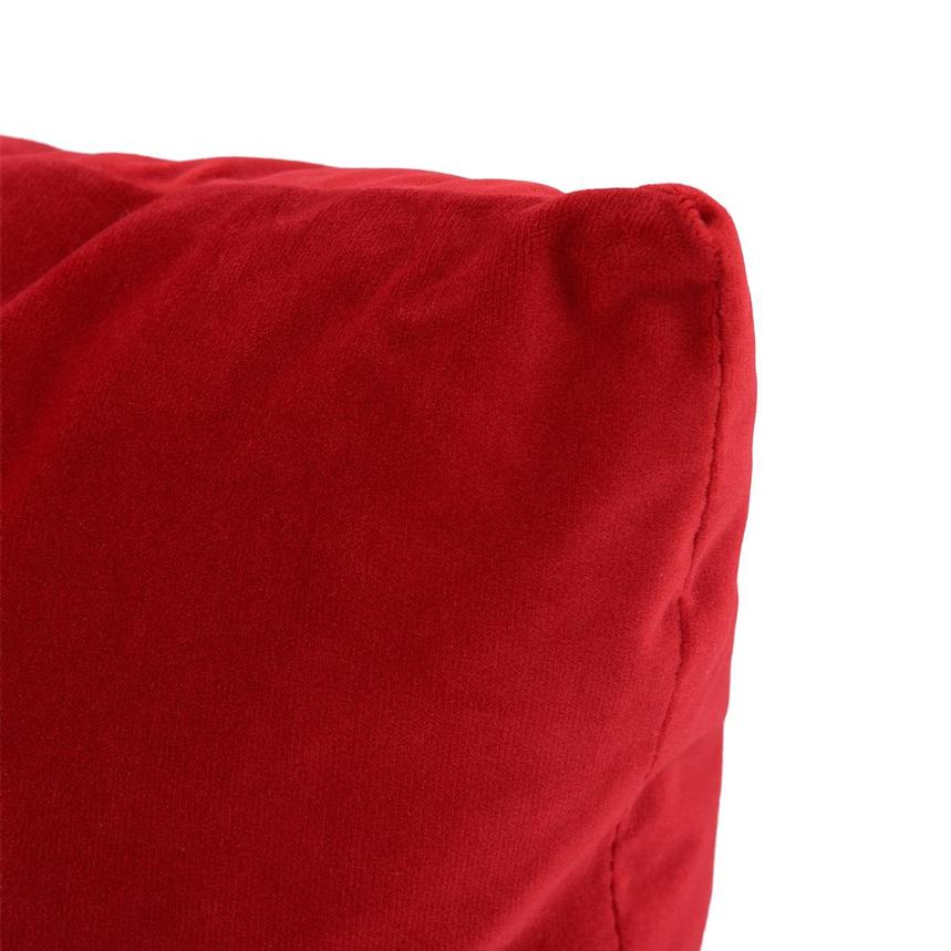 Okru II Red Accent Chair w/2 Pillows  alternate image, 11 of 12 images.