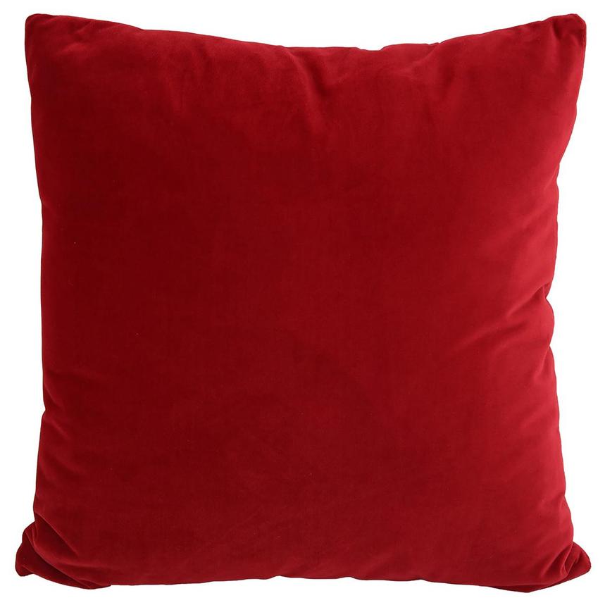 Okru II Red Accent Pillow  main image, 1 of 3 images.
