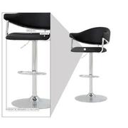 Airstream Black Adjustable Stool  alternate image, 11 of 11 images.