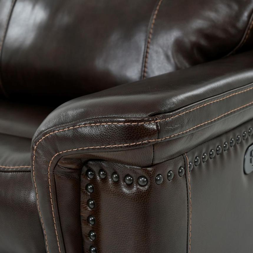 Billy Joe Leather Power Reclining Sectional with 6PCS/2PWR  alternate image, 8 of 11 images.