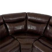 Billy Joe Leather Power Reclining Sectional with 7PCS/3PWR  alternate image, 7 of 11 images.