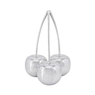 Silver Cherries Sculpture
