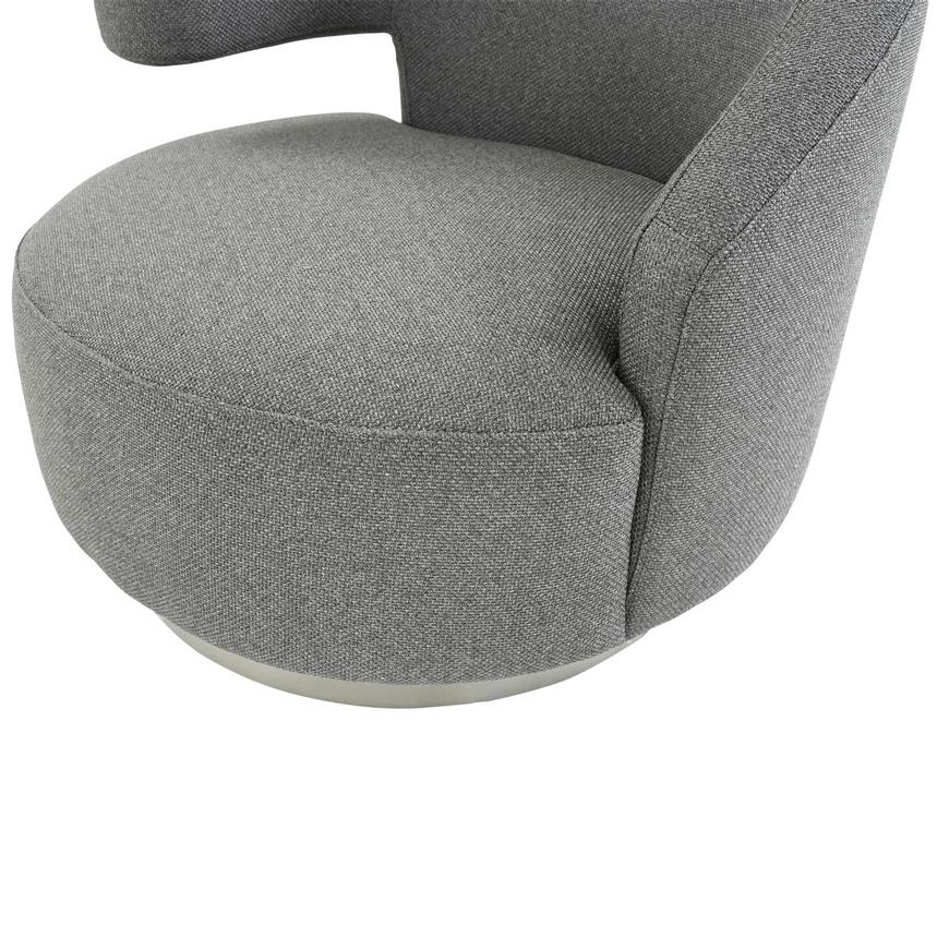 Okru II Dark Gray Accent Chair  alternate image, 6 of 8 images.