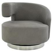 Okru II Light Gray Accent Chair  main image, 1 of 8 images.