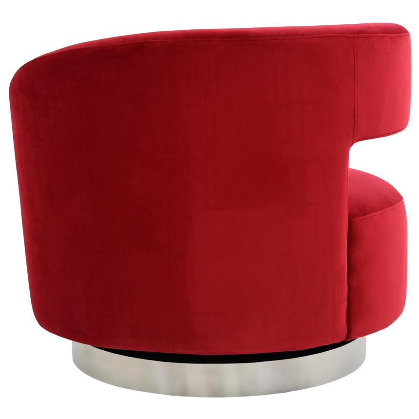 Okru II Red Swivel Chair  alternate image, 5 of 9 images.