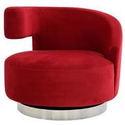 Okru II Red Accent Chair  main image, 1 of 8 images.