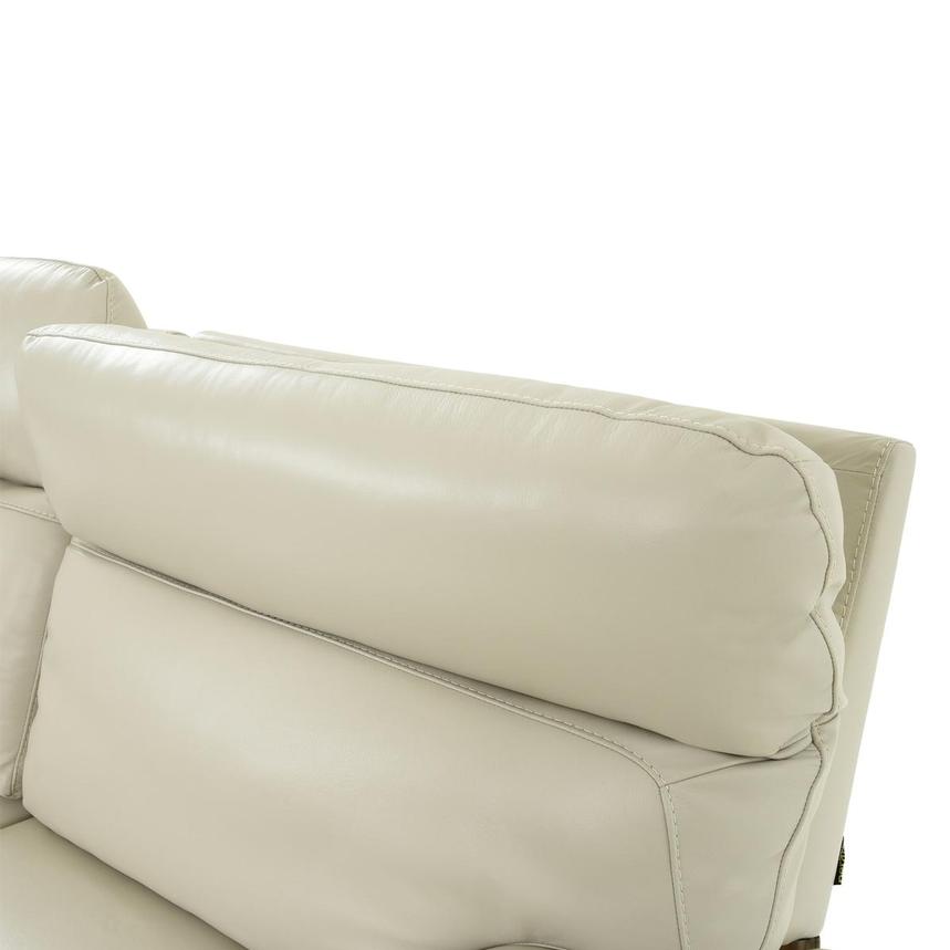 Benz Cream Leather Power Reclining Sectional with 5PCS/2PWR  alternate image, 6 of 9 images.