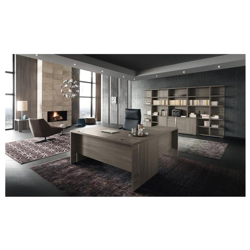 Tivo Gray Large L-Shaped Desk alternate image, 3 of 6 images.