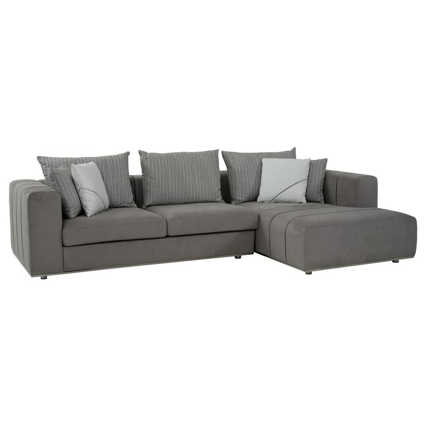 Silvia 2-Piece Sectional Sofa w/Right Chaise  main image, 1 of 11 images.