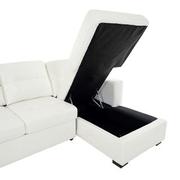 Zander White Sleeper w/Right Chaise  alternate image, 9 of 14 images.