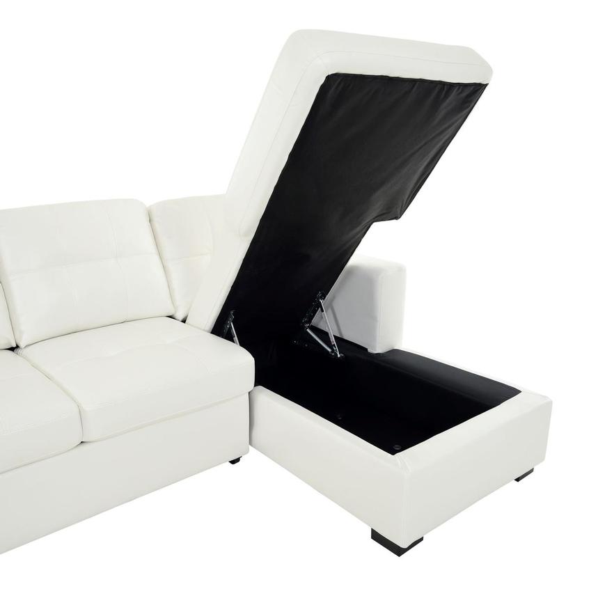 Zander White II Sleeper w/Right Chaise alternate image, 9 of 14 images.